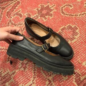 Chunky Madewell Mary Janes